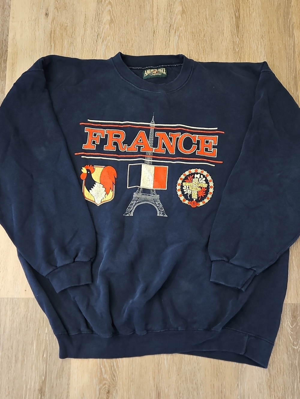 Vintage 90s American Eagle France Sweatshirt